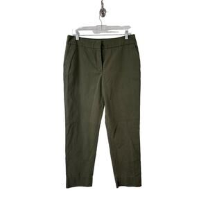 Sezane Womens Chino Straight Leg Tapered Pants Size 40 US 8 Pockets Cotton